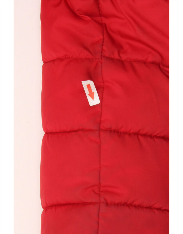 Jordan Boys Graphic Hooded Jacket 8-9 Years Small Red Colourblock