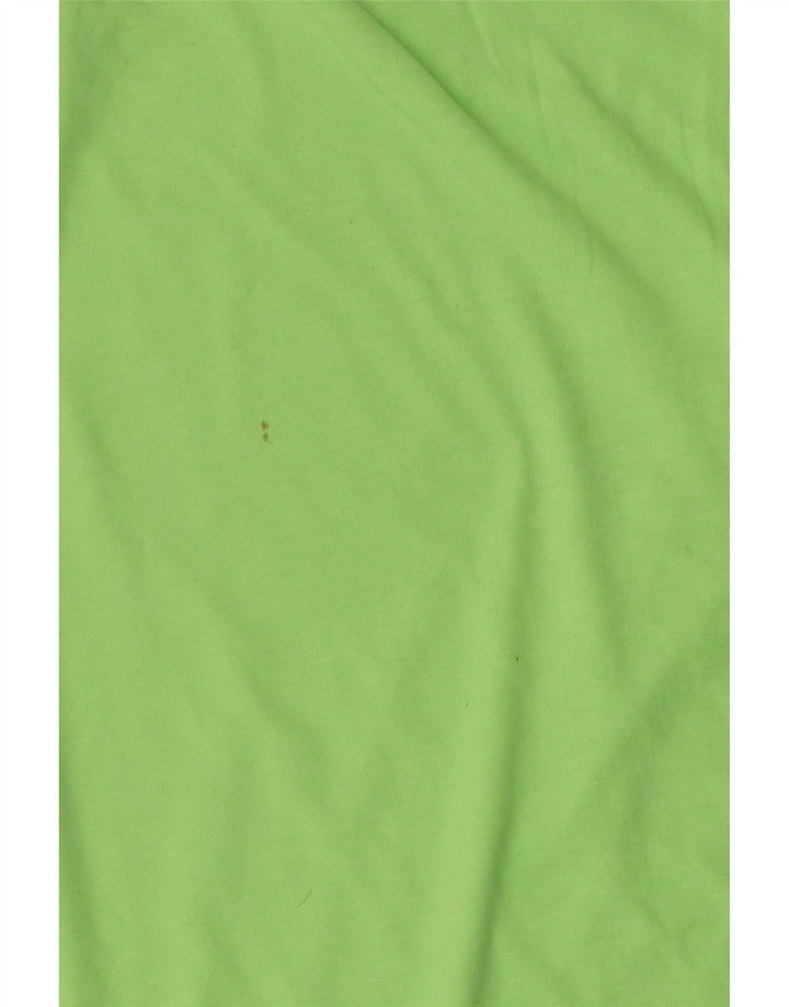Γυναικείο γραφικό μπλουζάκι Benetton Top UK 12 Medium Green