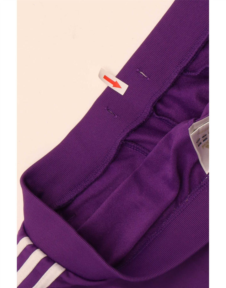 Γυναικεία αθλητική φόρμα Adidas Παντελόνι UK 8/10 Small Purple Polyester