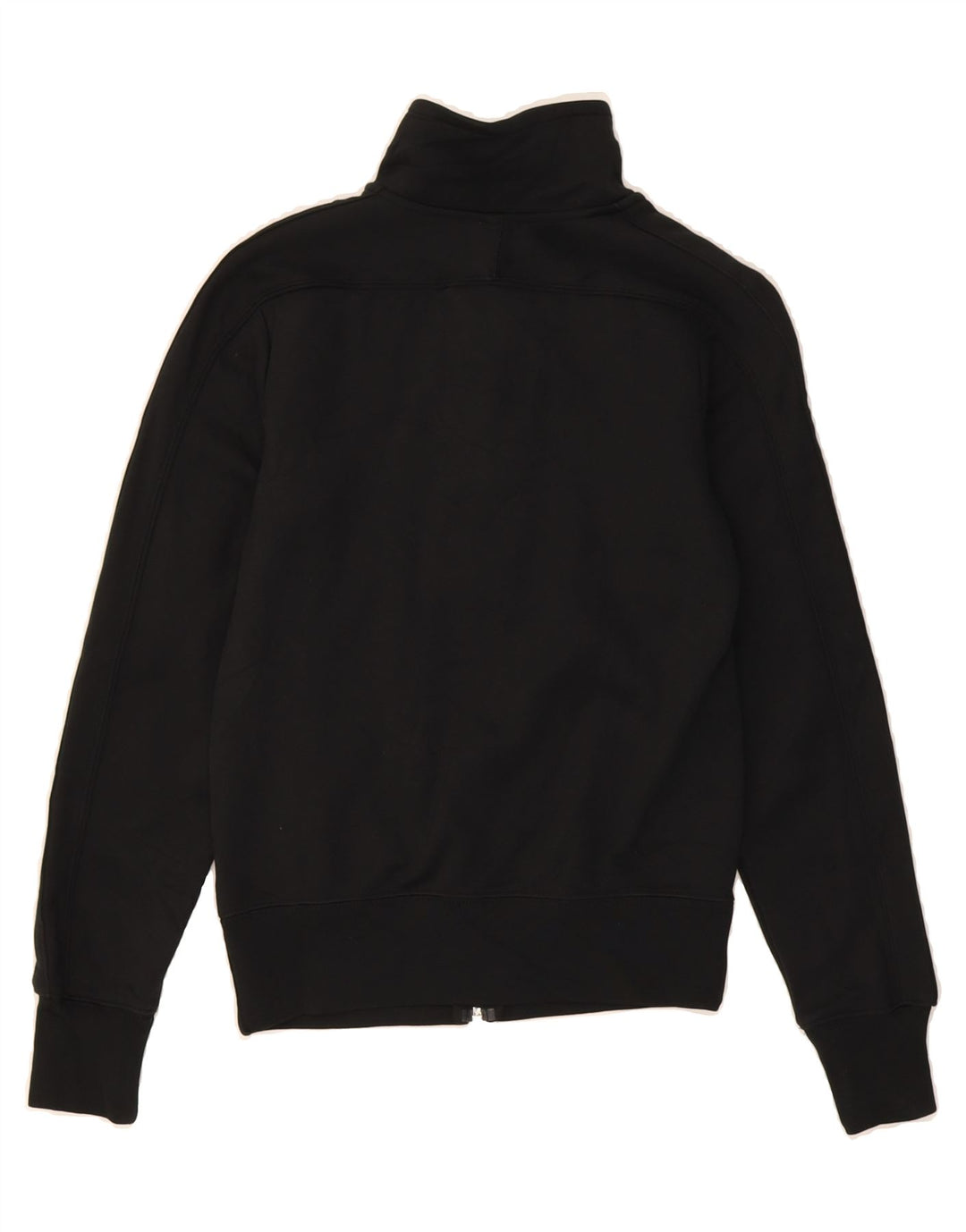 NIKE Womens Dri Fit Tracksuit Top Jacket UK 10 Small Black Polyester Vintage Nike and Second-Hand Nike from Messina Hembry 