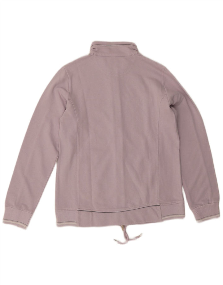 Champion Womens Easy Fit Top Jacket UK 14 Medium Purple