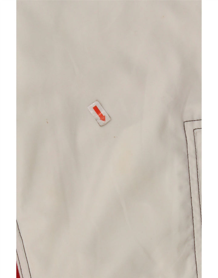 Ανδρική φόρμα LOTTO Top Jacket UK 36/38 Small White Colourblock Polyester