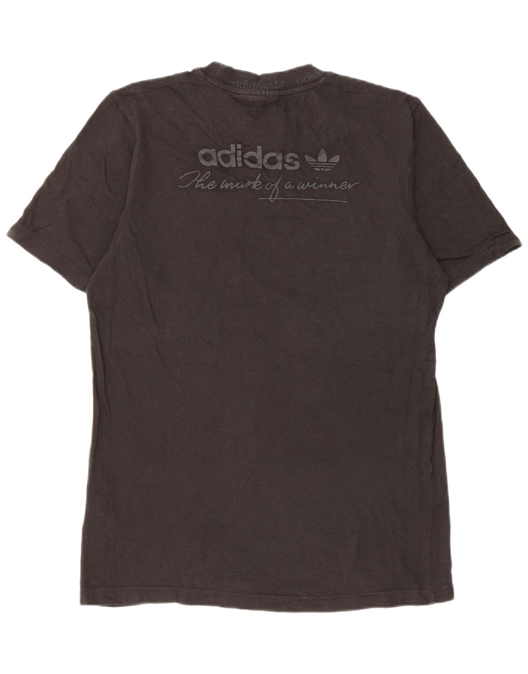 Ανδρικό T-Shirt Adidas Top Μικρό μαύρο βαμβακερό