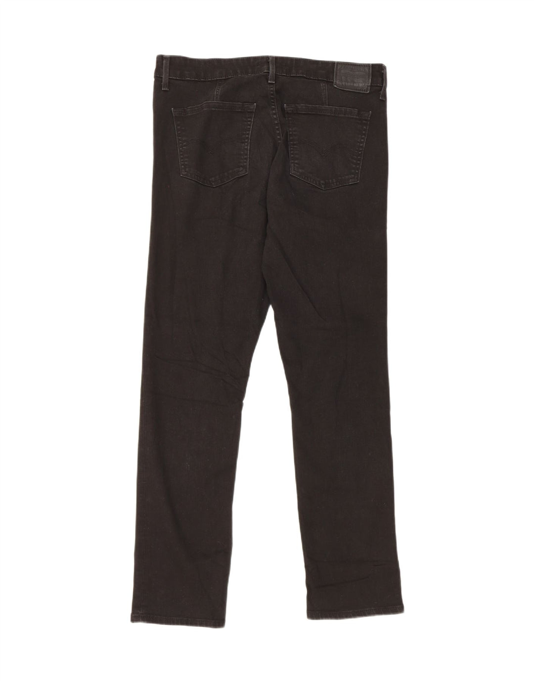 Levi's Womens 712 Slim Jeans W30 L30 Μαύρο βαμβακερό