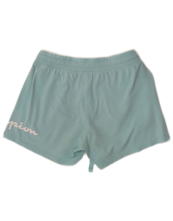 Champion Γυναικεία γραφικά αθλητικά σορτς UK 4 XS Turquoise