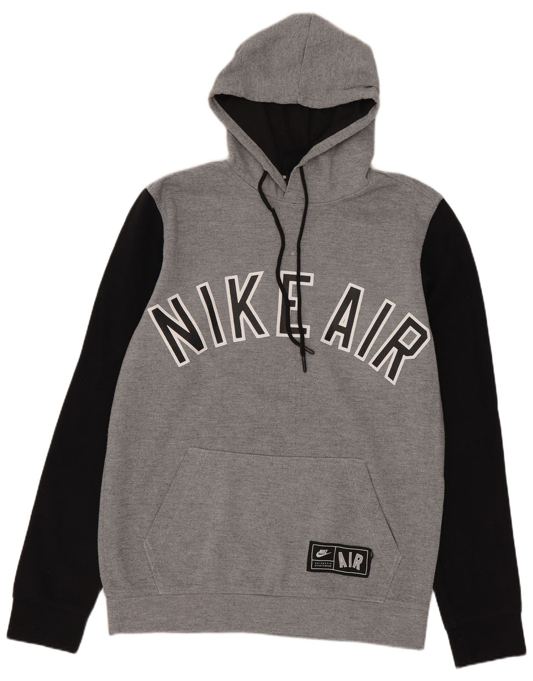 Ανδρικά γραφικά κουκούλα Nike με μεσαίο γκρι χρώμα