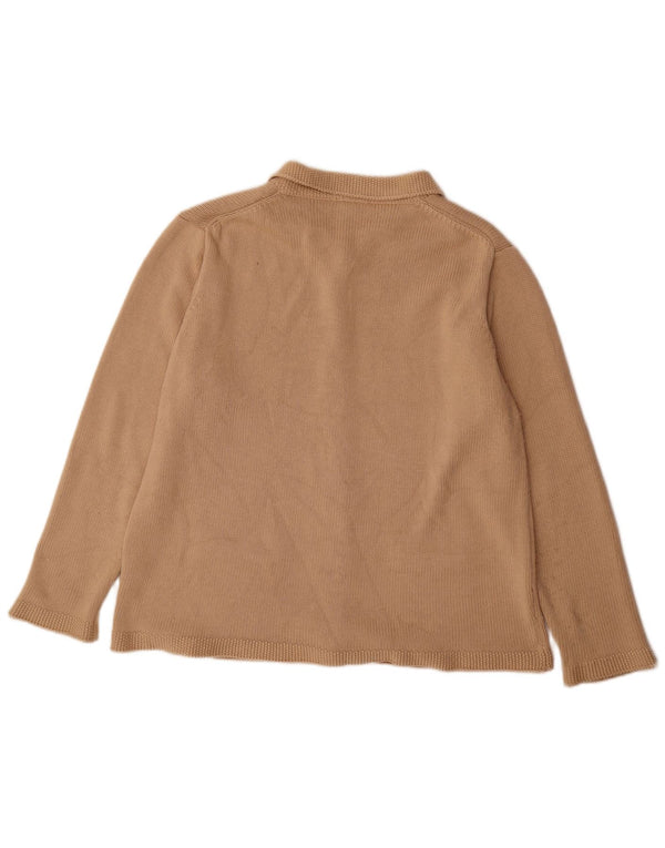 Marks & Spencer Γυναικεία ζακέτα πουλόβερ UK 20 2XL Μπεζ ακρυλικό