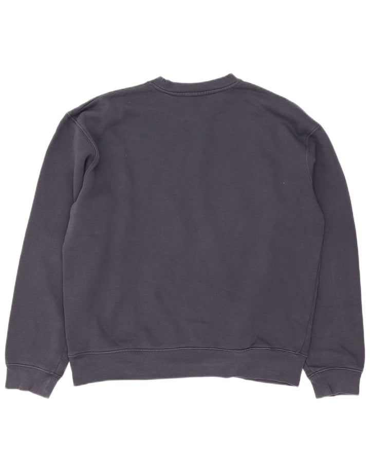 Ανδρικό φούτερ Zara Jumper Μεσαίο γαλάζιο βαμβακερό