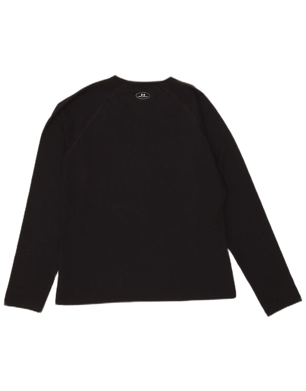 Under Armour Γυναικείο Μακρυμάνικο UK 12 Μεσαίο Μαύρο Πολυεστέρας