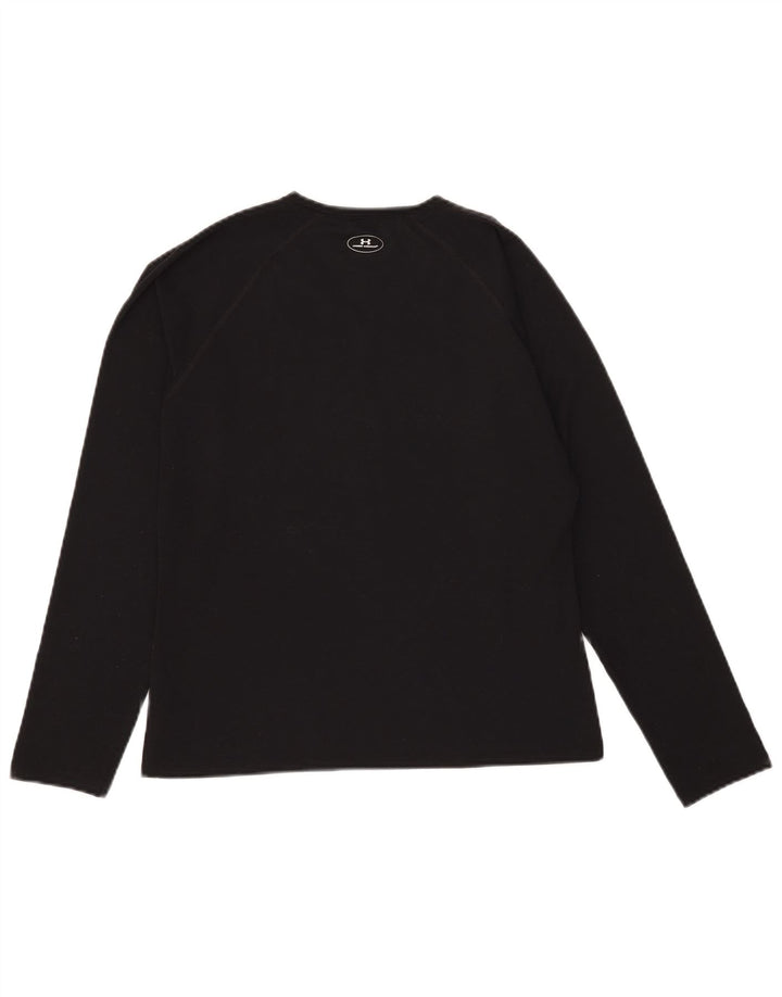 Under Armour Γυναικείο Μακρυμάνικο UK 12 Μεσαίο Μαύρο Πολυεστέρας