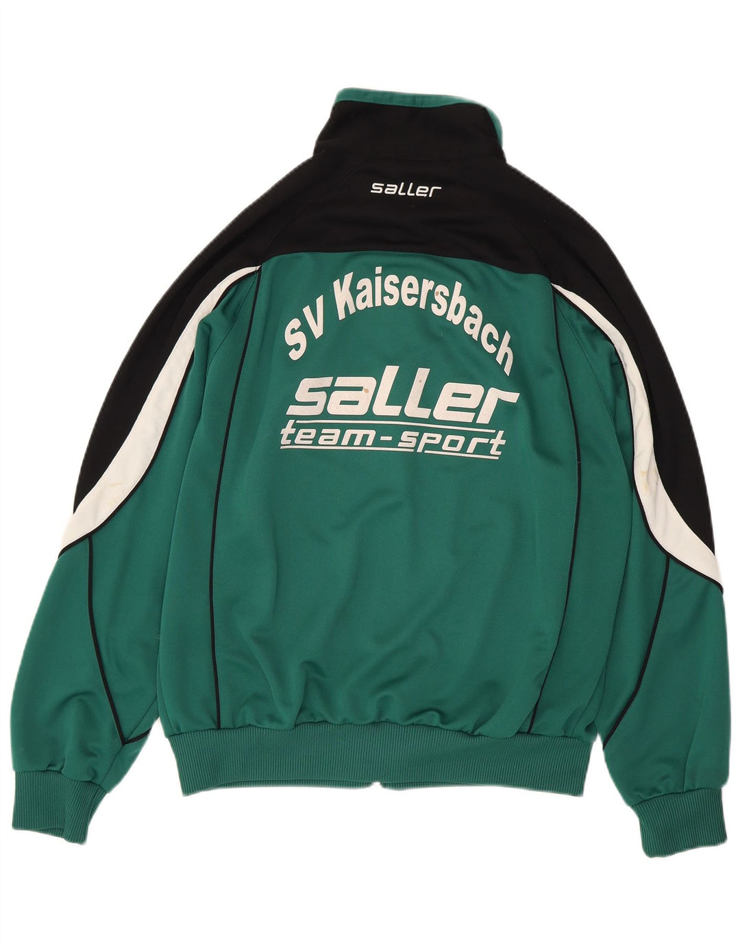 Ανδρική αθλητική φόρμα γραφικών Saller Top Jacket Μεγάλο πράσινο χρώμα από πολυεστέρα