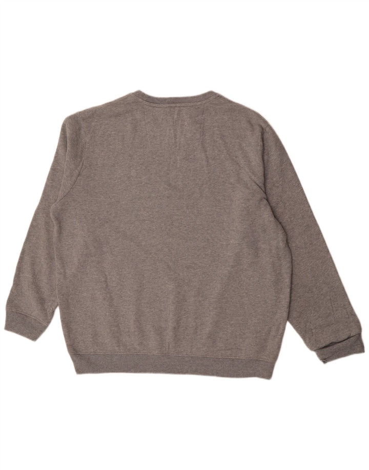 Crew Clothing Ανδρικό γραφικό φούτερ Jumper 2XL Γκρι βαμβακερό