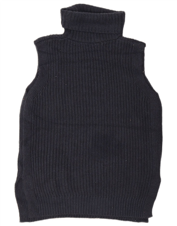 Marks & Spencer Ανδρικό γιλέκο Tank Top Medium Navy Blue Polyester