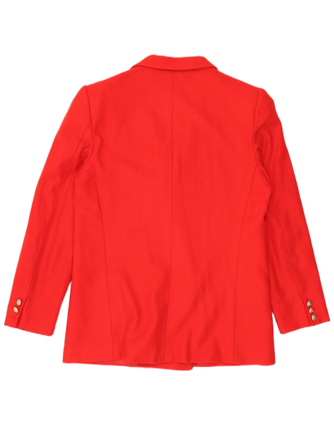 Vintage γυναικείο διπλό μπουφάν σακάκι UK 12 Medium Red