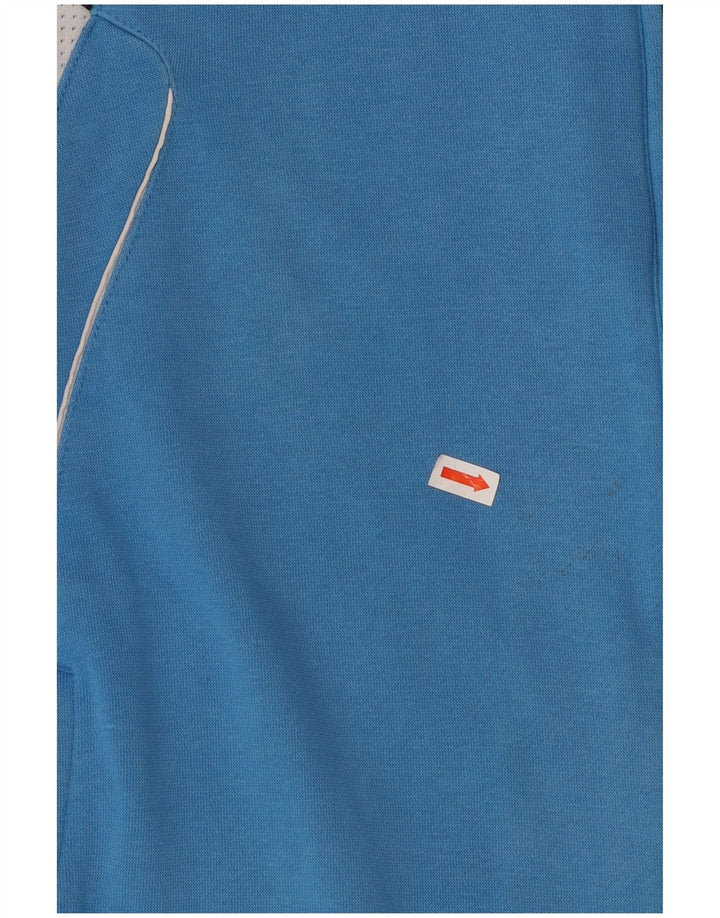 Ανδρική αθλητική φόρμα ADIDAS Top Jacket UK 40/42 Medium Blue Colorblock Cotton