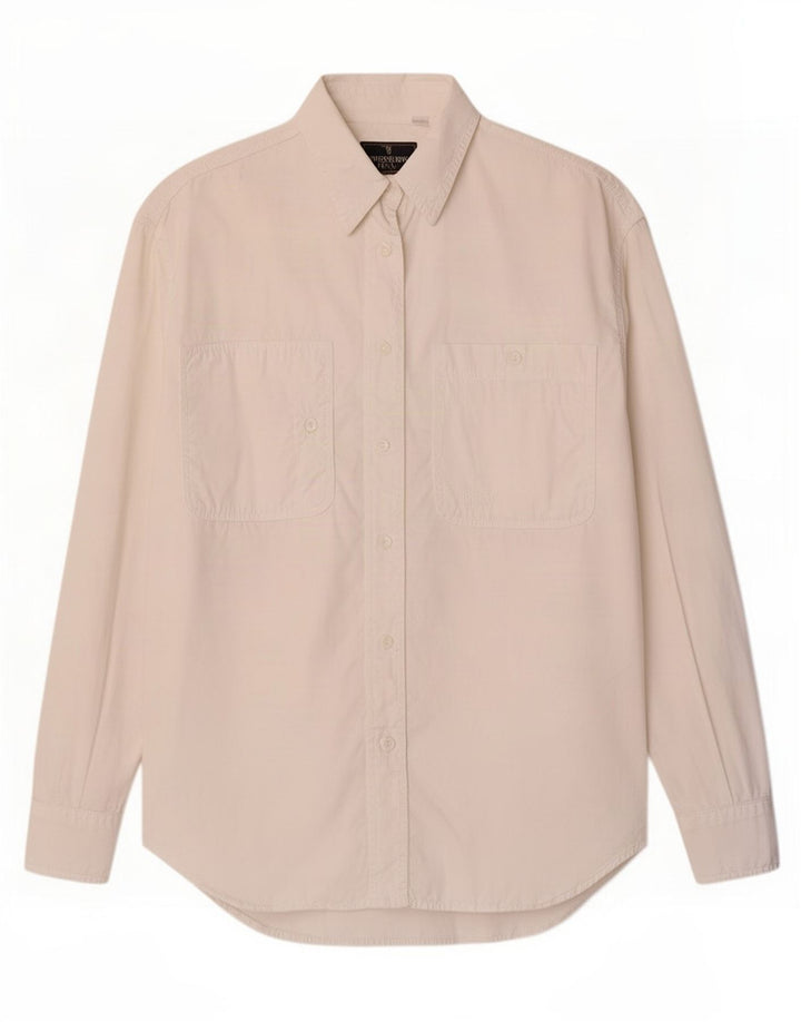 Γυναικείο πουκάμισο Trussardi Oversized UK 10 Small Off White