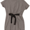Zara Γυναικείο φόρεμα Trafaluc Basic UK 10 Small Black Houndstooth Polyester