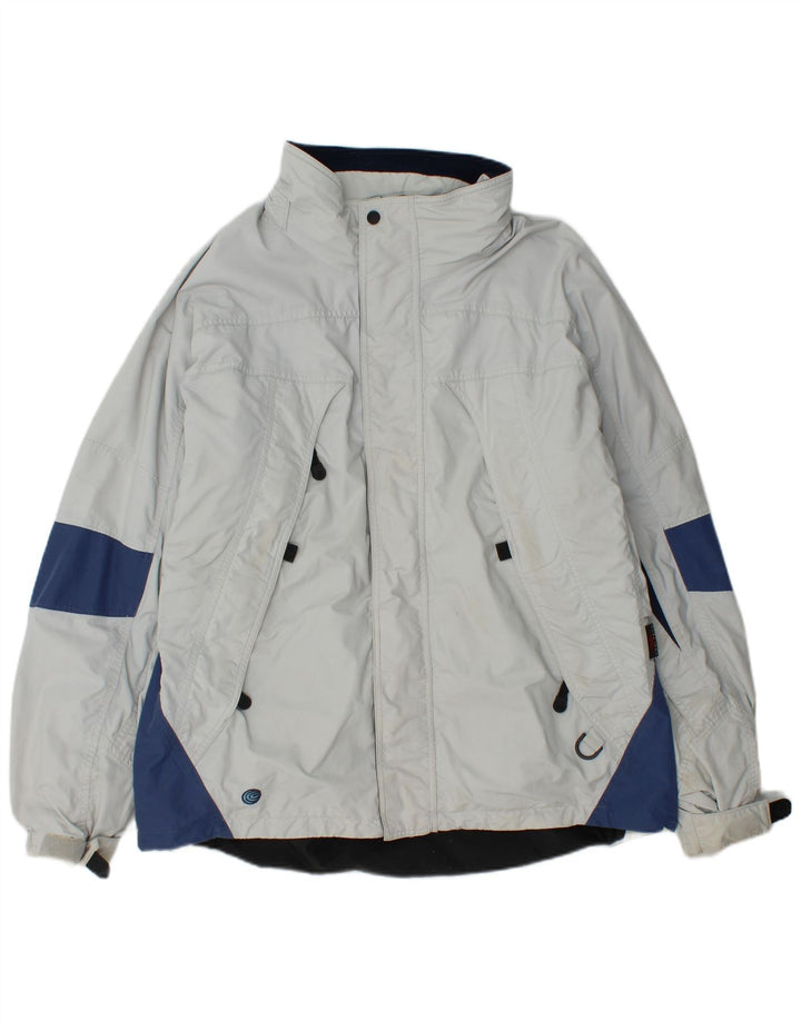 Ανδρικό τζάκετ Columbia Windbreaker UK 40 Large Blue Colourblock Nylon
