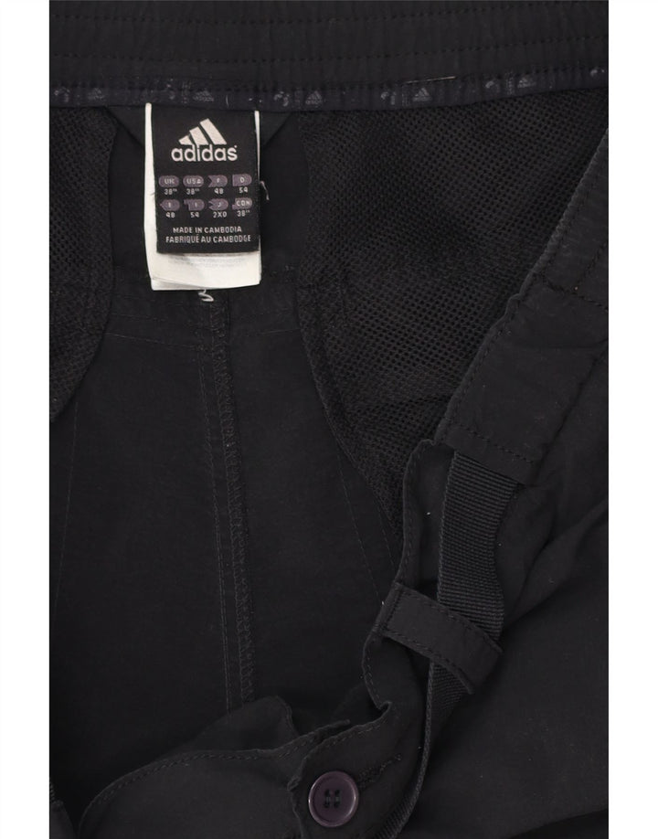 Ανδρικό σορτς Adidas Climalite Chino W38 XL Μαύρο πολυεστέρα