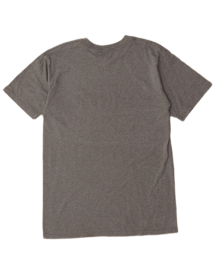 Ανδρικό γραφικό T-Shirt Vans Top Μικρό Γκρι Βαμβακερό