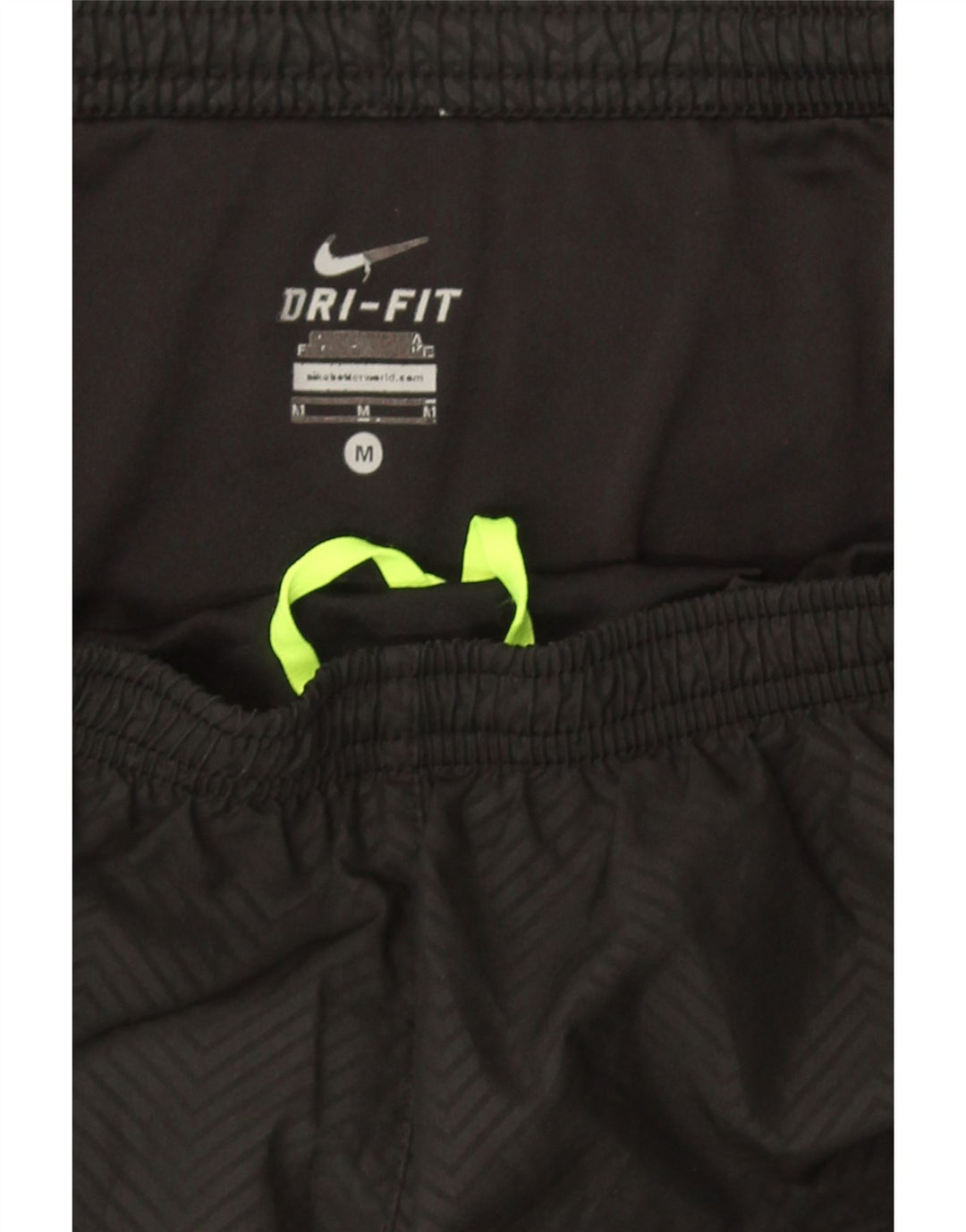 Γυναικείο αθλητικό σορτς NIKE Dri Fit UK 14 Medium Black Chevron