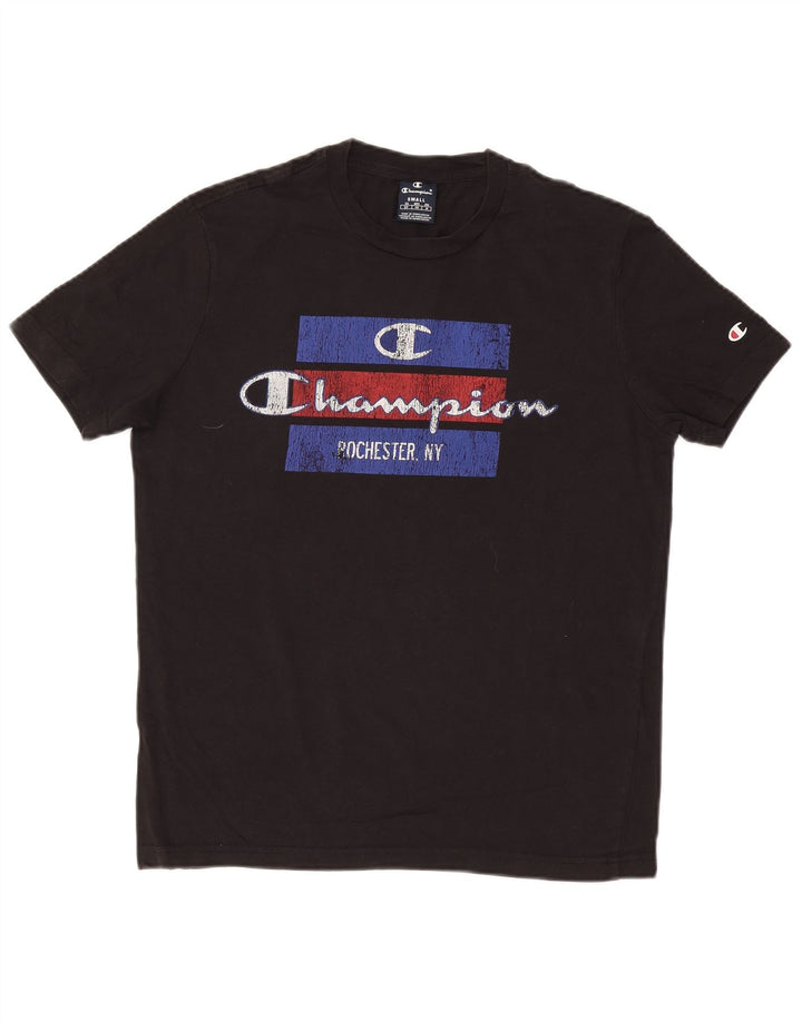 Ανδρικό T-Shirt Champion Graphic Top Small Black