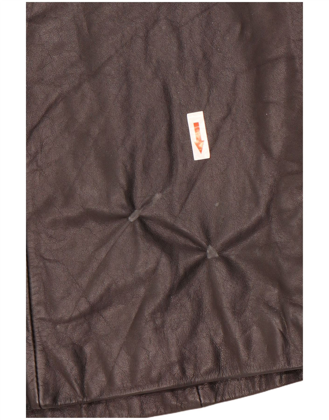 Vintage Γυναικείο Δερμάτινο Μπουφάν IT 42 Medium Black Leather