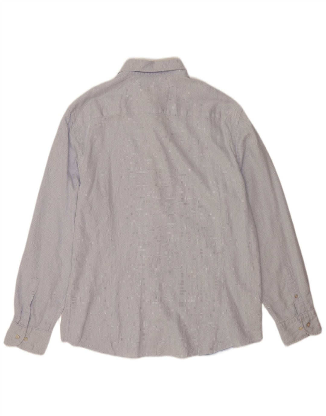 Ανδρικό πουκάμισο Massimo Dutti 2XL Βαμβακερό με μπλε στίγματα
