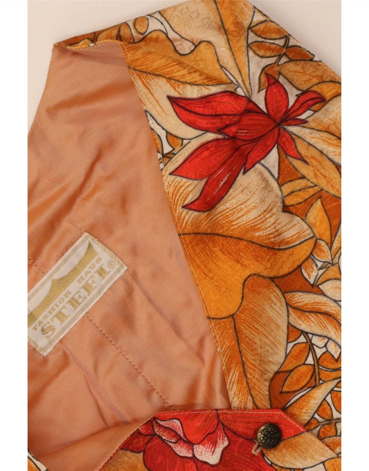 Vintage γυναικείο γιλέκο UK 10 Small πολύχρωμο Floral