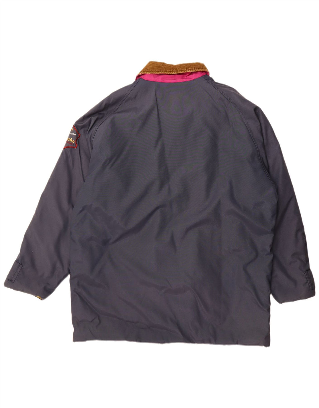 Ανδρικό μπουφάν Carrera Windbreaker UK 42 XL Navy Blue Colorblock Πολυαμίδιο