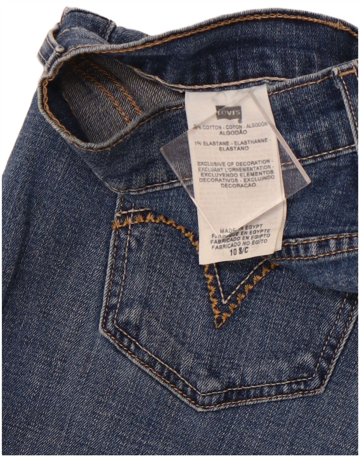 LEVI'S Γυναικείο τζιν 506 ίσιο US 10 μεγάλο W30 L27 Μπλε βαμβακερό