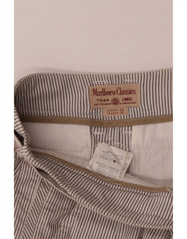 Γυναικεία φούστα Marlboro Classics A-Line EU 40 Medium W30 Grey Pinstripe