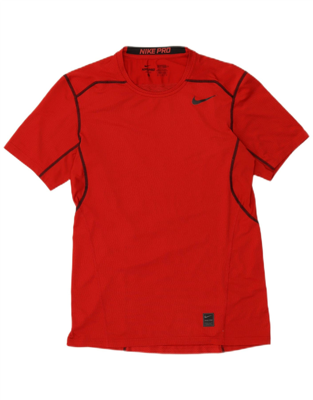 Ανδρικό γραφικό μπλουζάκι NIKE Dri Fit Τοπ μεσαίο κόκκινο πολυεστέρας