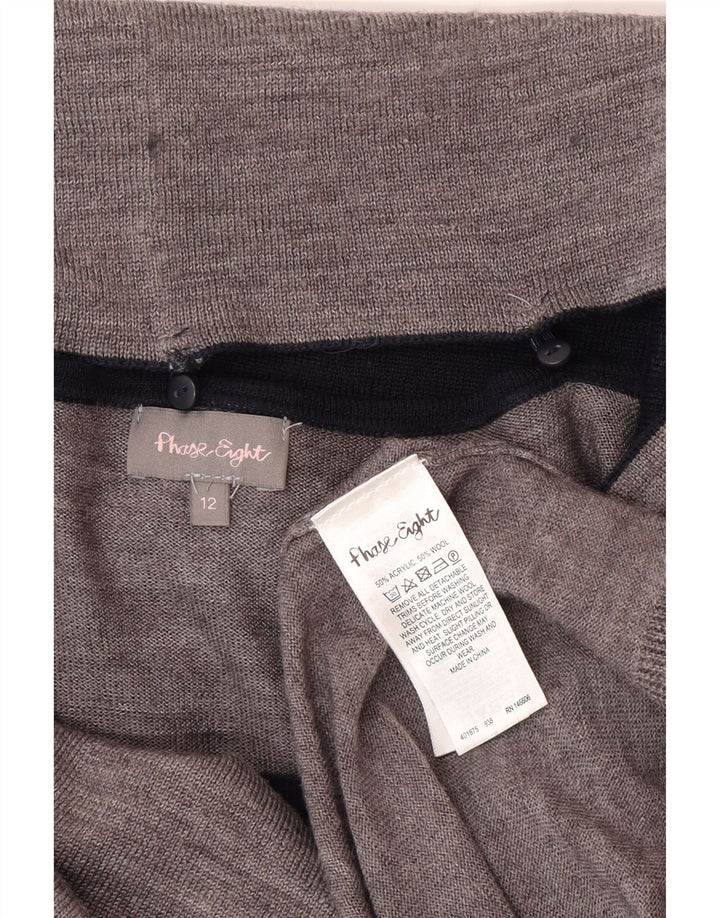 Phase Eight Γυναικείο πουλόβερ με ρολό λαιμόκοψη UK 12 Medium Navy Blue