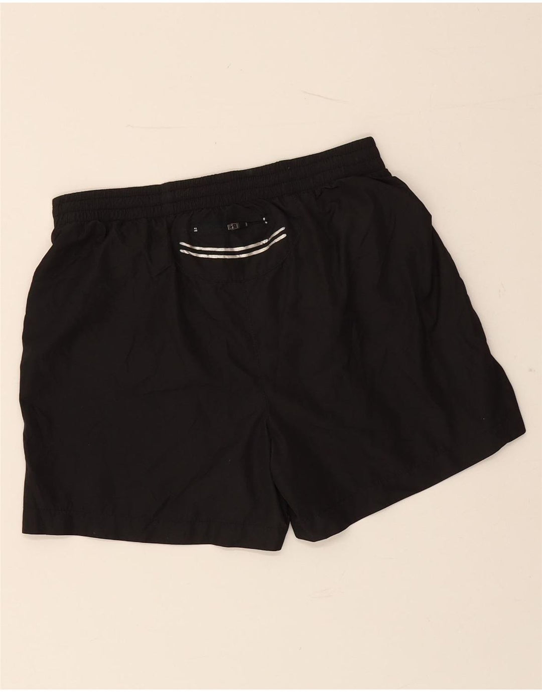 ASICS Γυναικείο Αθλητικό Σορτς UK 10 Μικρό Μαύρο Καμουφλάζ Πολυεστέρας