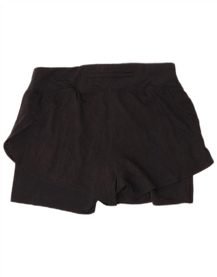 Γυναικείο αθλητικό σορτς Nike Dri Fit UK 14 μεγάλο μαύρο πολυεστέρα