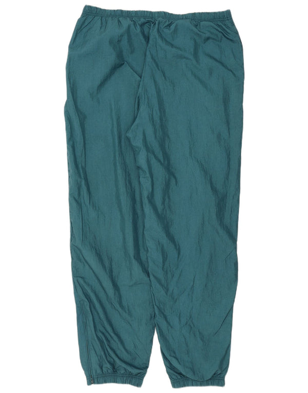 Sergio Tacchini Mens Tracksuit Trousers Joggers IT 56 XL Green Colourblock