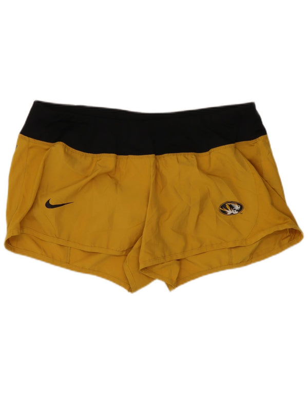 Αθλητικό σορτς NIKE Missouri Tigers UK 16 Large Yellow Colourblock