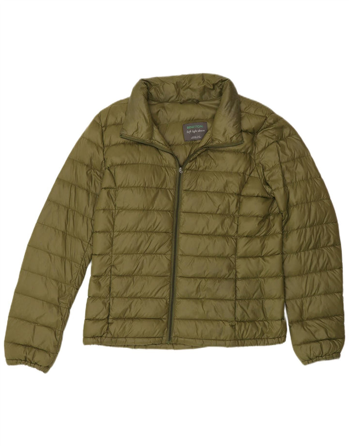 Γυναικείο μπουφάν Benetton UK 10 Small Green