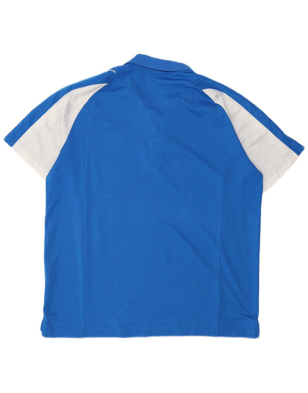 Ανδρικό πουκάμισο Polo Puma 2XL Blue Colourblock Polyester