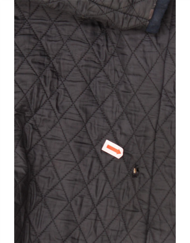 Γυναικείο καπιτονέ μπουφάν BARBOUR UK 12 Medium Black Polyamide