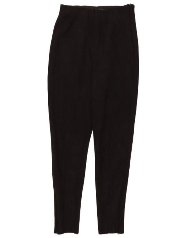Zara Γυναικείο Slim Cropped Παντελόνι Medium W28 L26 Μαύρο