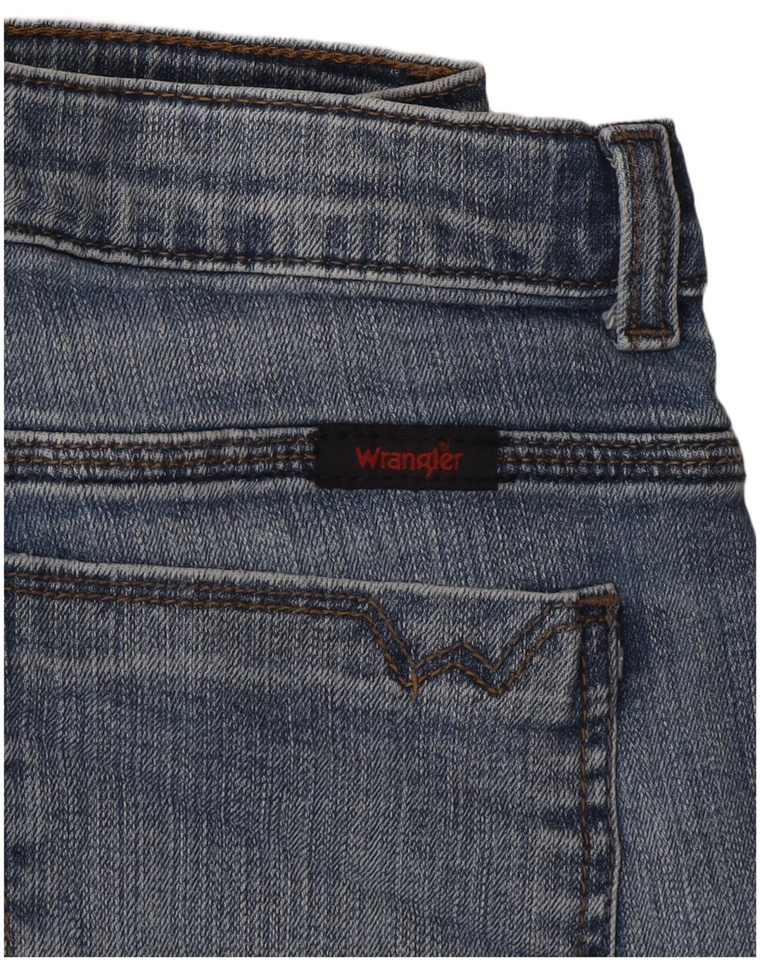 Γυναικείο τζιν σορτς Wrangler W30 μεσαίο μπλε