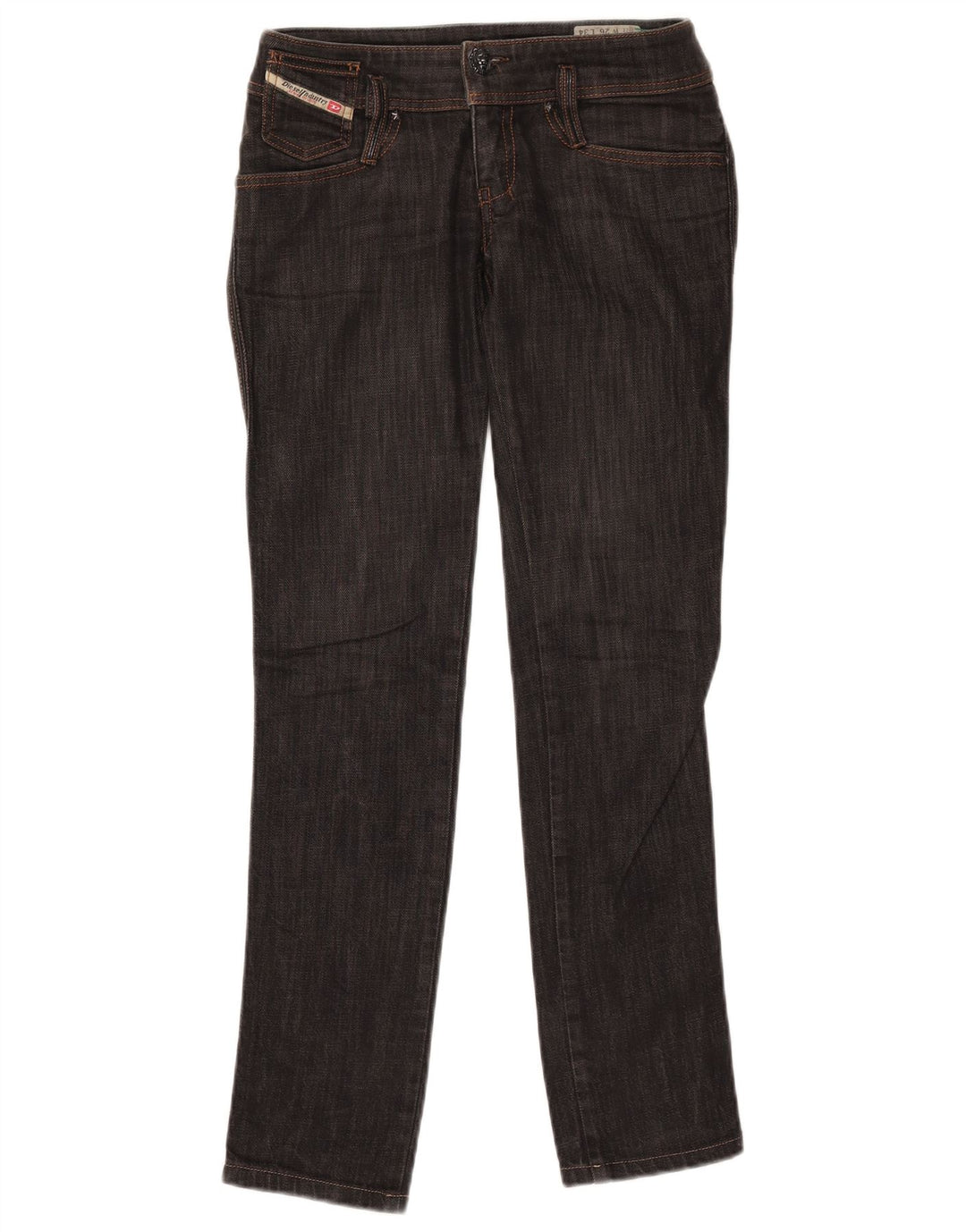 Diesel Γυναικείο Ματ τζιν ίσιο W26 L31 Μαύρο βαμβακερό