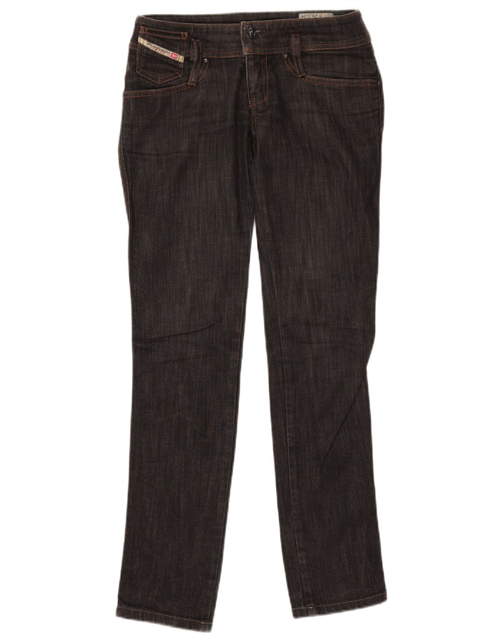 Diesel Γυναικείο Ματ τζιν ίσιο W26 L31 Μαύρο βαμβακερό