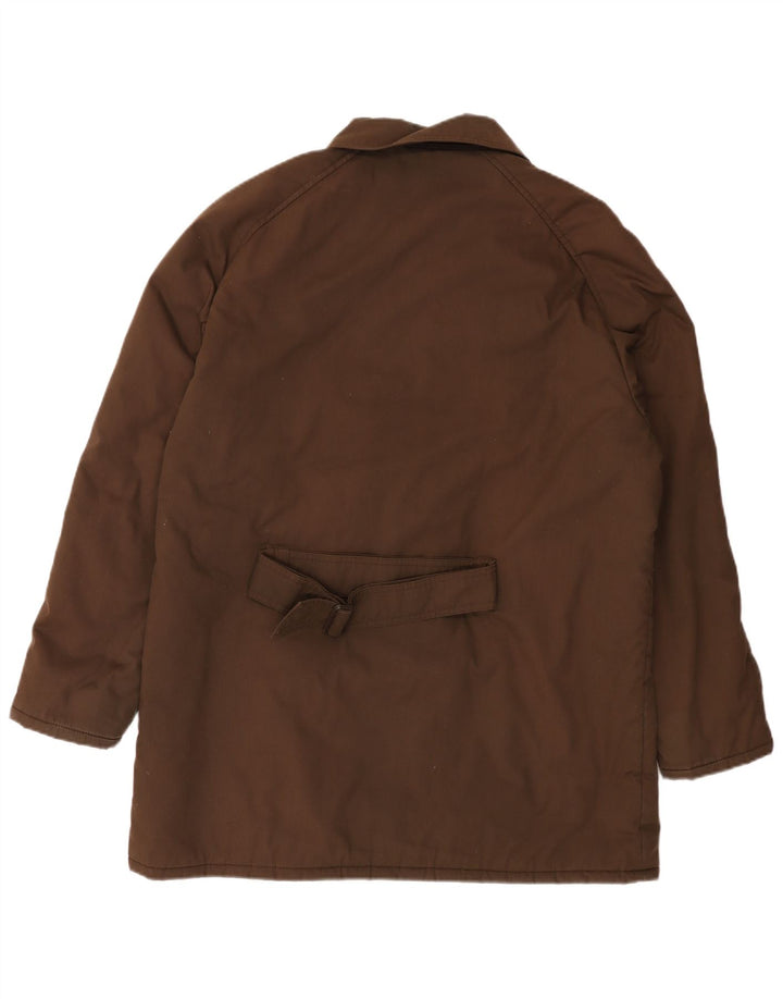 Ανδρικό μπουφάν St Michael με επένδυση UK 43/44 XL καφέ πολυεστέρας