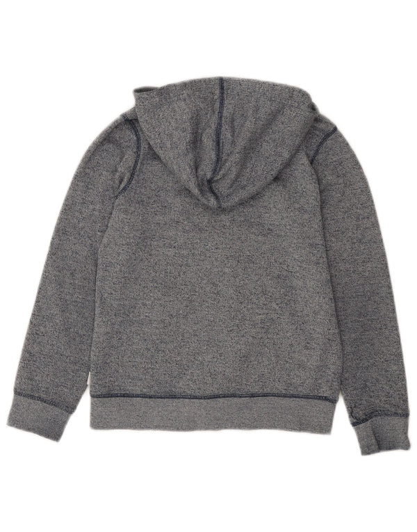 Πουλόβερ CONVERSE Boys All Star με κουκούλα με φερμουάρ 5-6 ετών Βαμβακερό σε μπλε φλύκταινες