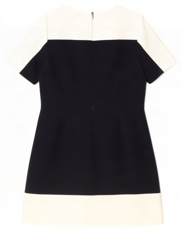 Tommy Hilfiger Γυναικείο φόρεμα A-Line UK 14 Large Black Colorblock Πολυεστέρας