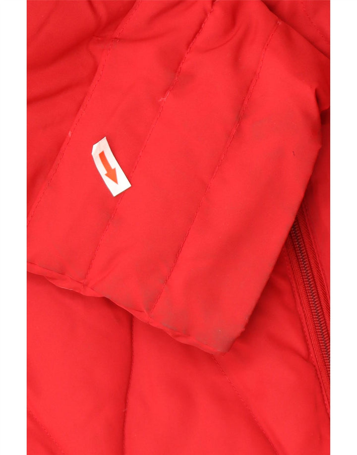 Esprit Γυναικείο μπουφάν με επένδυση UK 18 XL κόκκινο πολυεστέρα