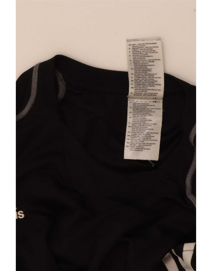Adidas Γυναικείο γιλέκο Climacool Top UK 14 Μεσαίου Μαύρου Πολυεστέρα